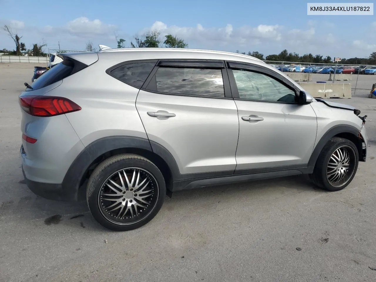 2020 Hyundai Tucson Limited VIN: KM8J33A4XLU187822 Lot: 80295034