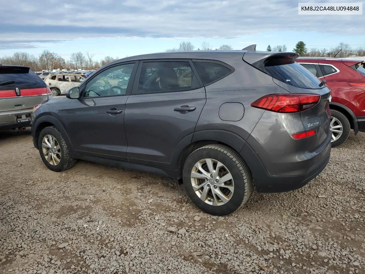 2020 Hyundai Tucson Se VIN: KM8J2CA48LU094848 Lot: 81176834