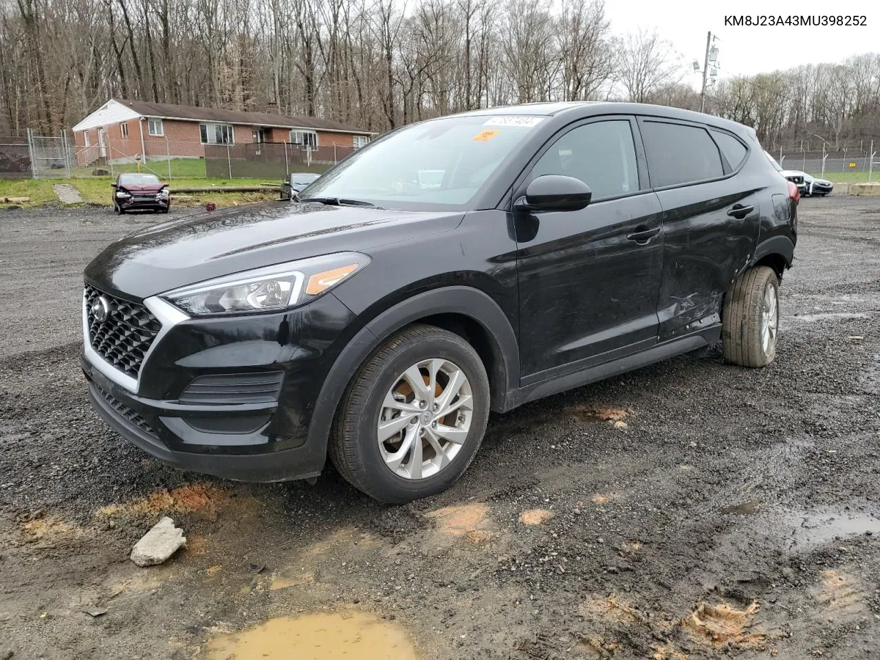 2021 Hyundai Tucson Se VIN: KM8J23A43MU398252 Lot: 47857404