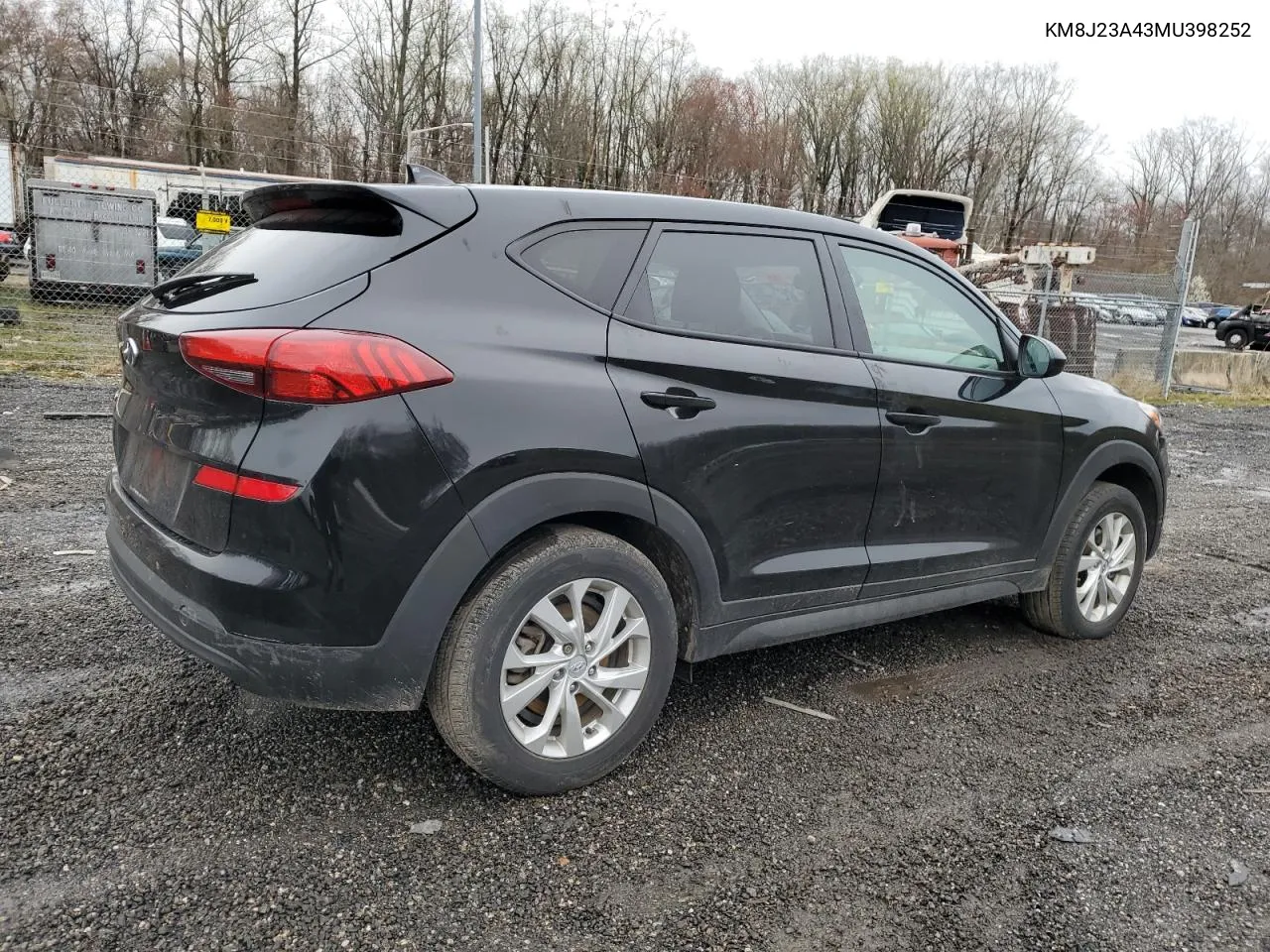 2021 Hyundai Tucson Se VIN: KM8J23A43MU398252 Lot: 47857404