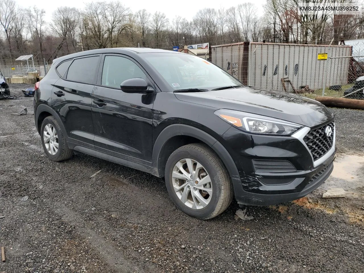 2021 Hyundai Tucson Se VIN: KM8J23A43MU398252 Lot: 47857404