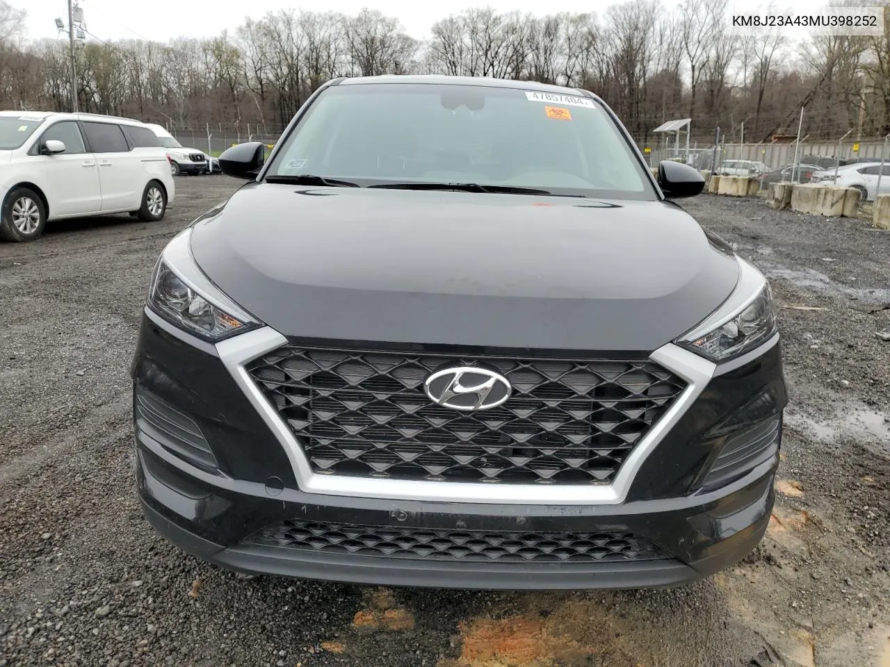 2021 Hyundai Tucson Se VIN: KM8J23A43MU398252 Lot: 47857404