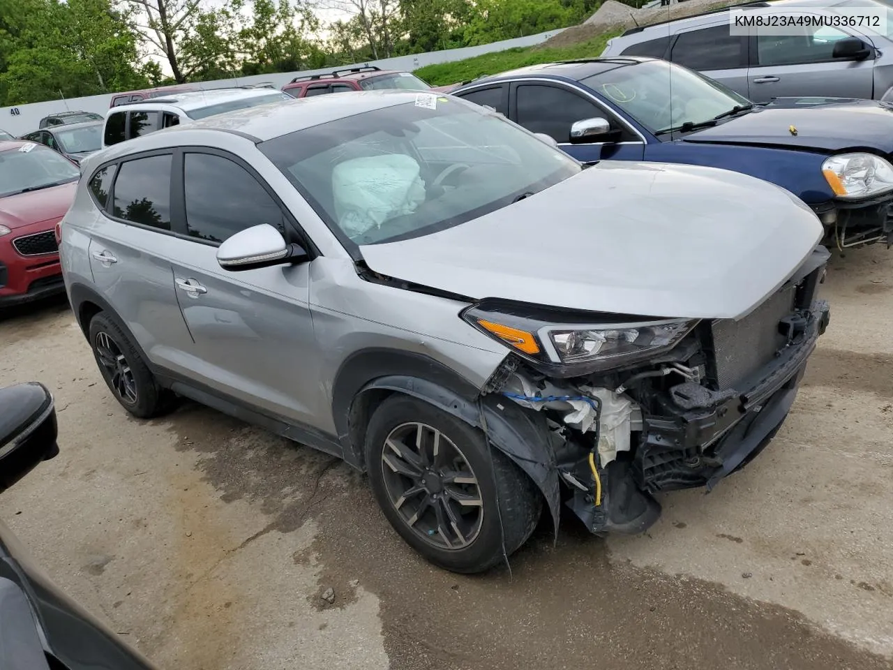 2021 Hyundai Tucson Se VIN: KM8J23A49MU336712 Lot: 54003234