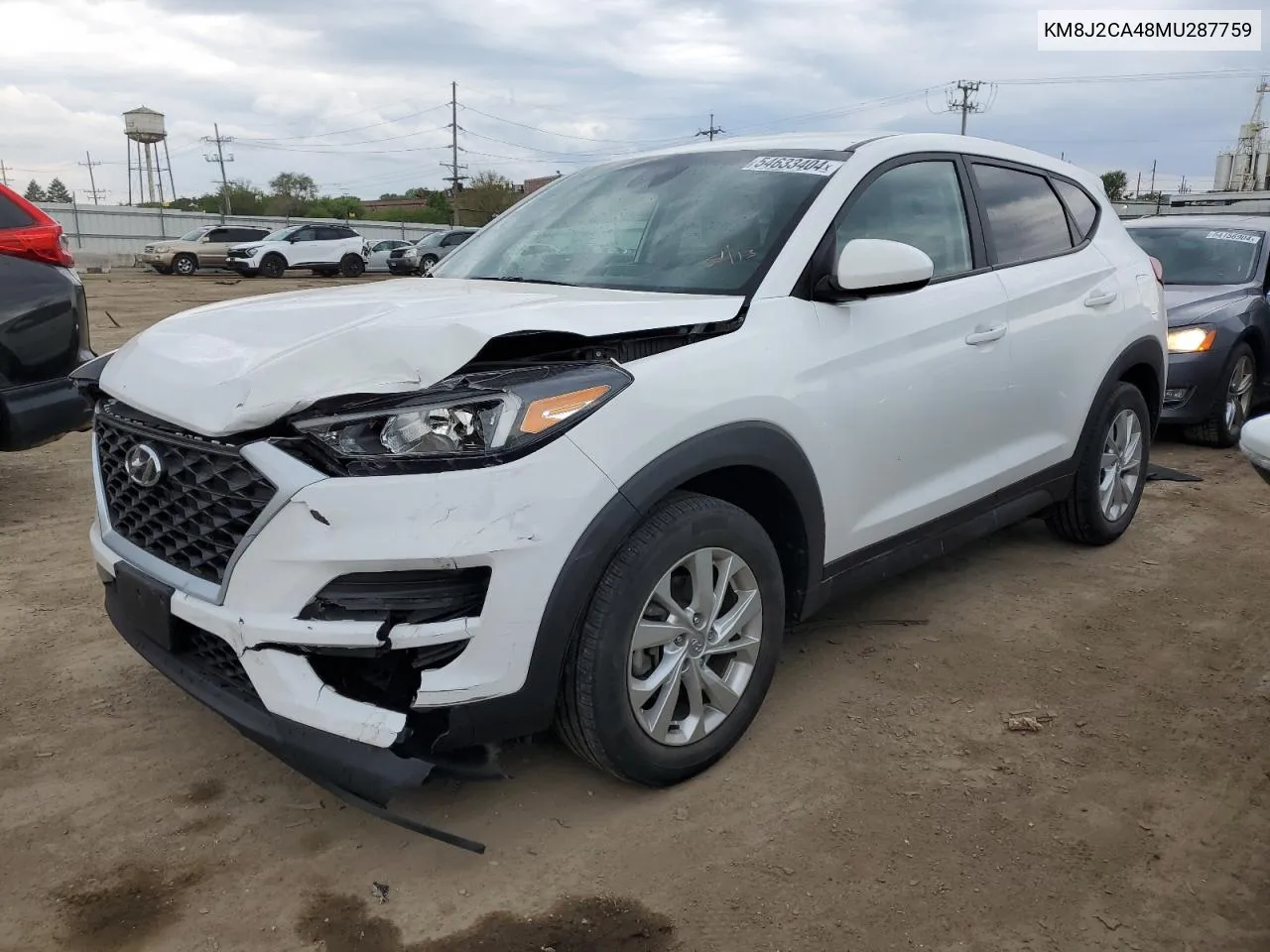 2021 Hyundai Tucson Se VIN: KM8J2CA48MU287759 Lot: 54633404