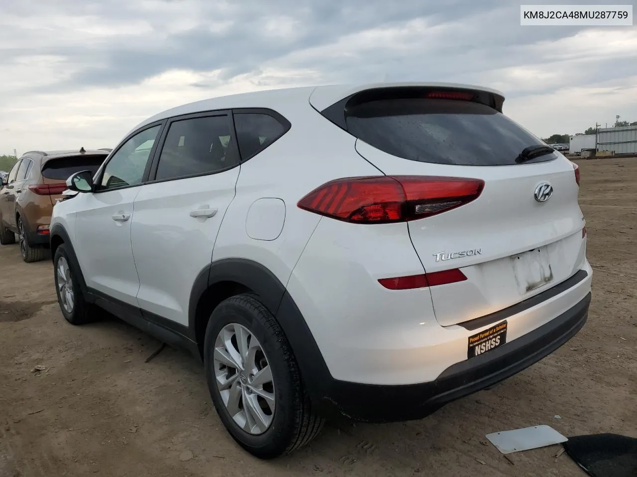 2021 Hyundai Tucson Se VIN: KM8J2CA48MU287759 Lot: 54633404