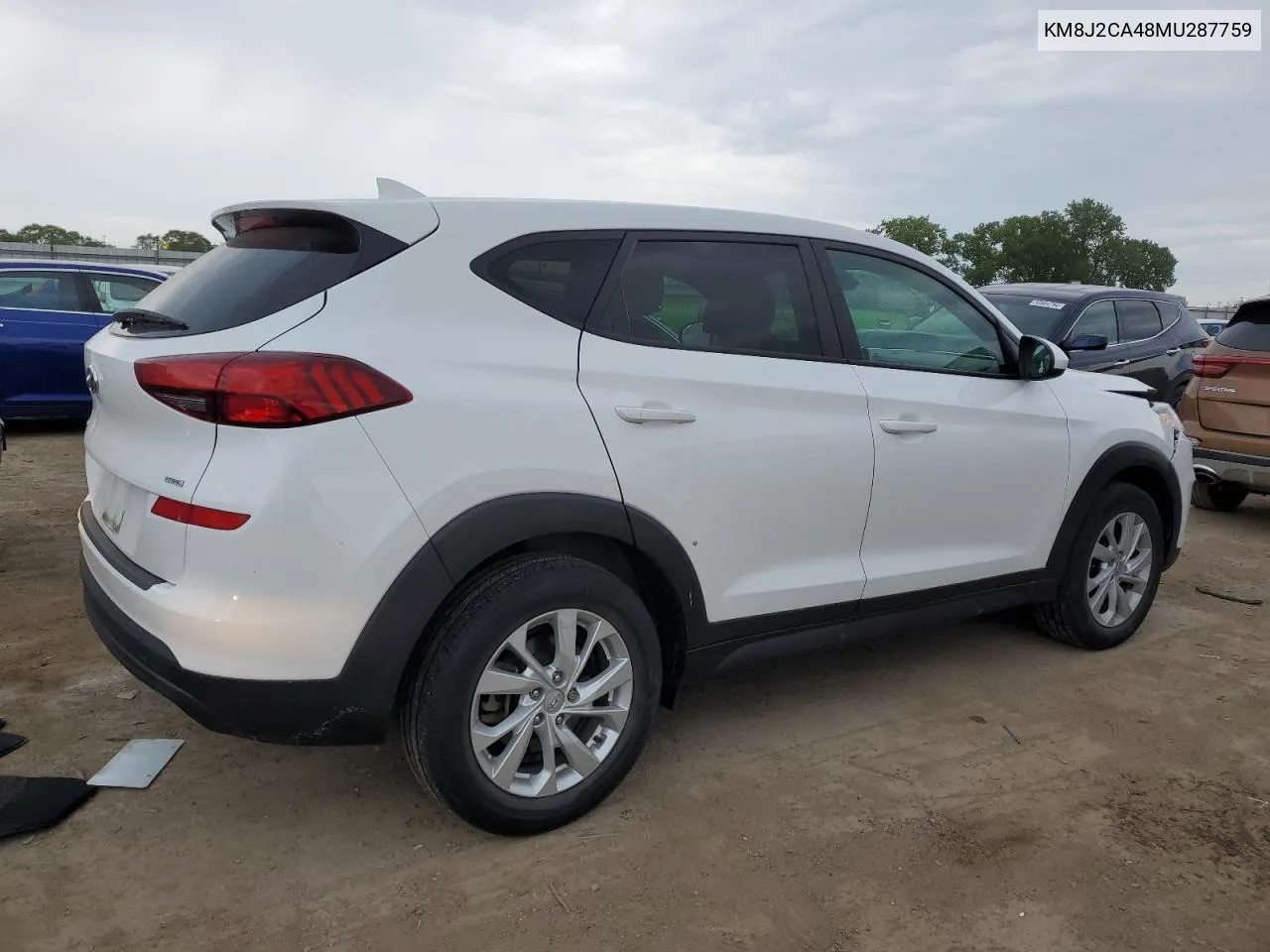 2021 Hyundai Tucson Se VIN: KM8J2CA48MU287759 Lot: 54633404