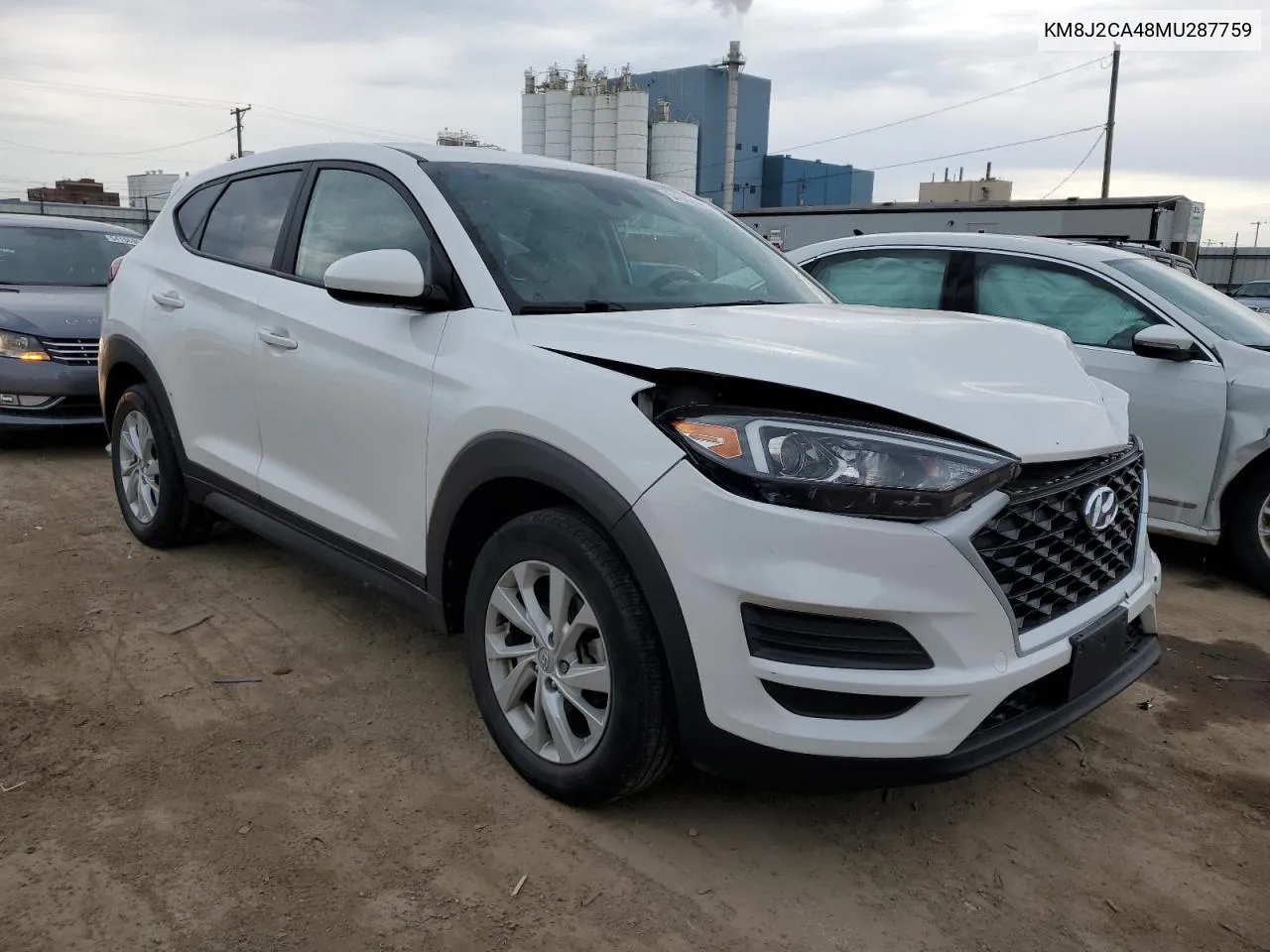 2021 Hyundai Tucson Se VIN: KM8J2CA48MU287759 Lot: 54633404