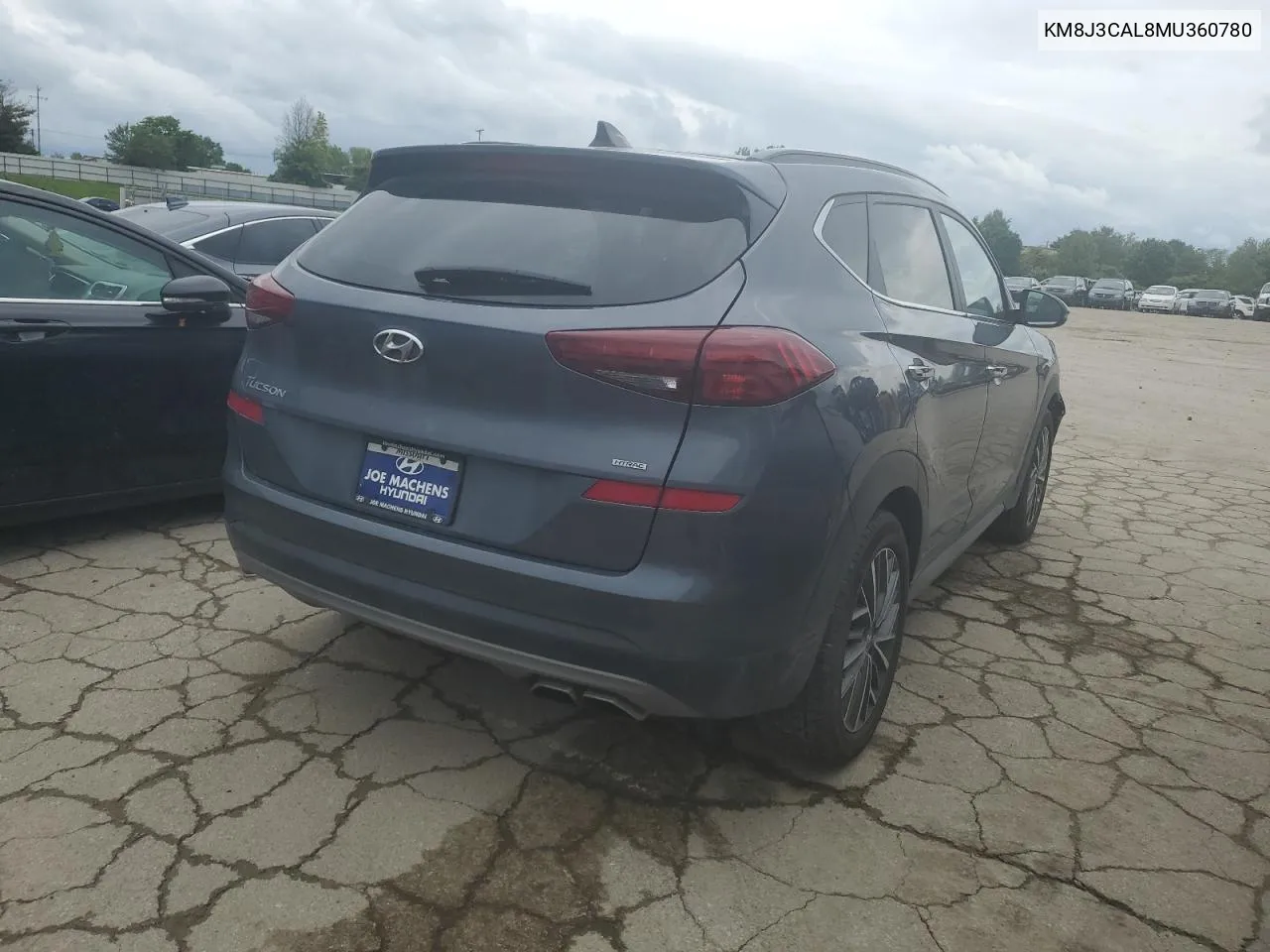 2021 Hyundai Tucson Limited VIN: KM8J3CAL8MU360780 Lot: 55346624