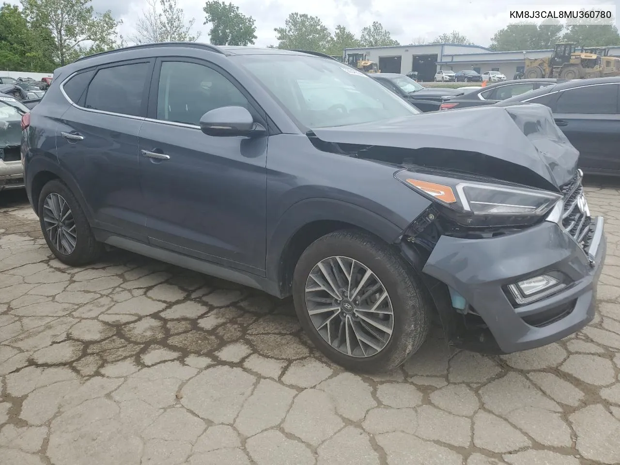 2021 Hyundai Tucson Limited VIN: KM8J3CAL8MU360780 Lot: 55346624