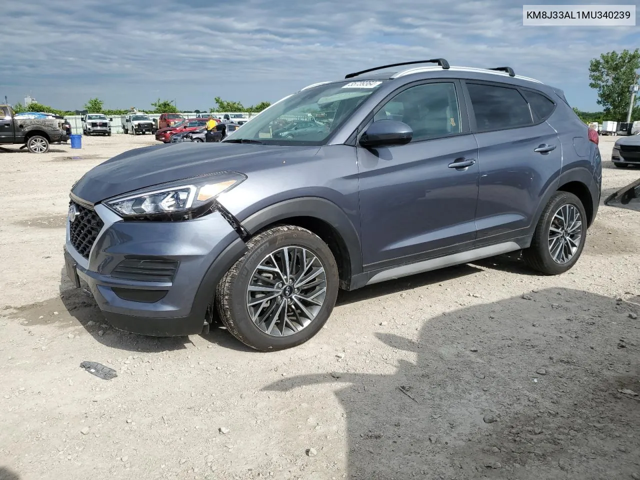 2021 Hyundai Tucson Limited VIN: KM8J33AL1MU340239 Lot: 55739364