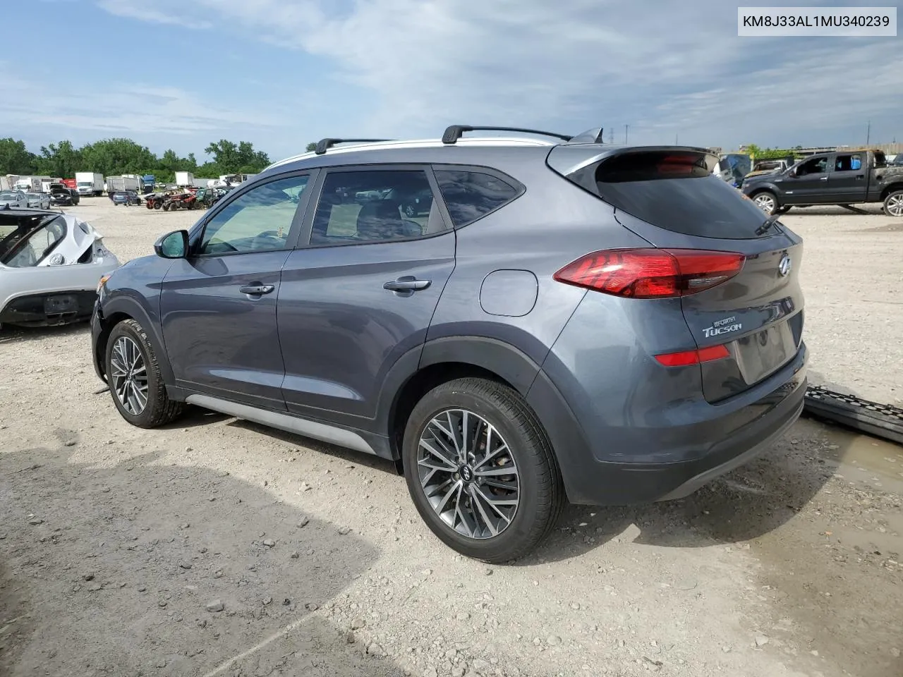 2021 Hyundai Tucson Limited VIN: KM8J33AL1MU340239 Lot: 55739364