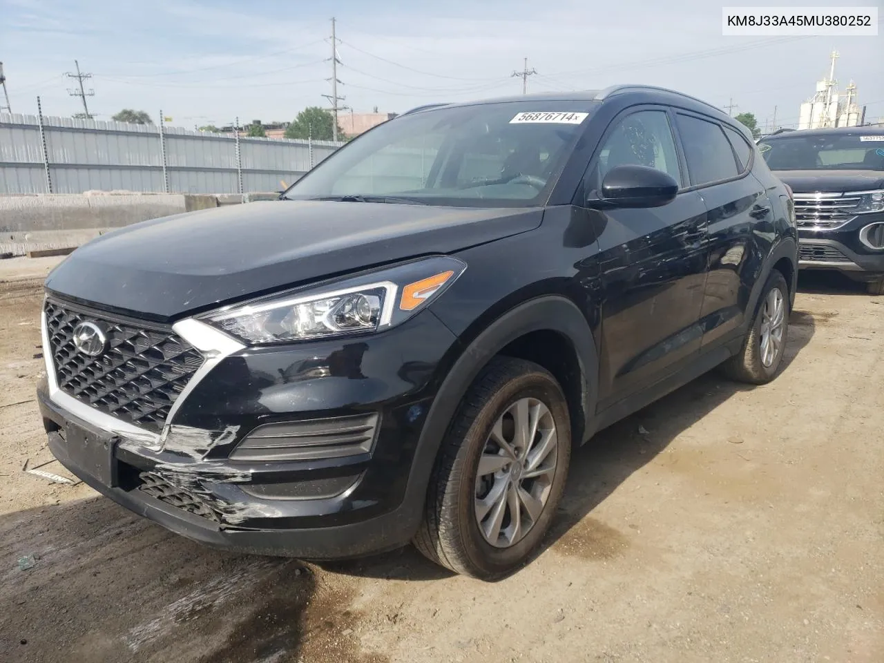 2021 Hyundai Tucson Limited VIN: KM8J33A45MU380252 Lot: 56876714