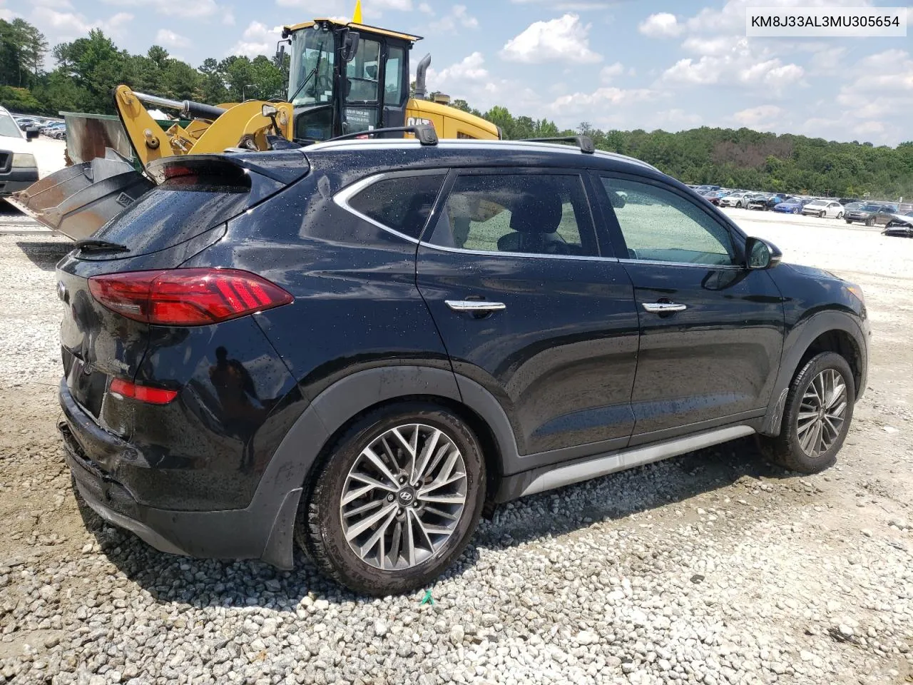 2021 Hyundai Tucson Limited VIN: KM8J33AL3MU305654 Lot: 58058064