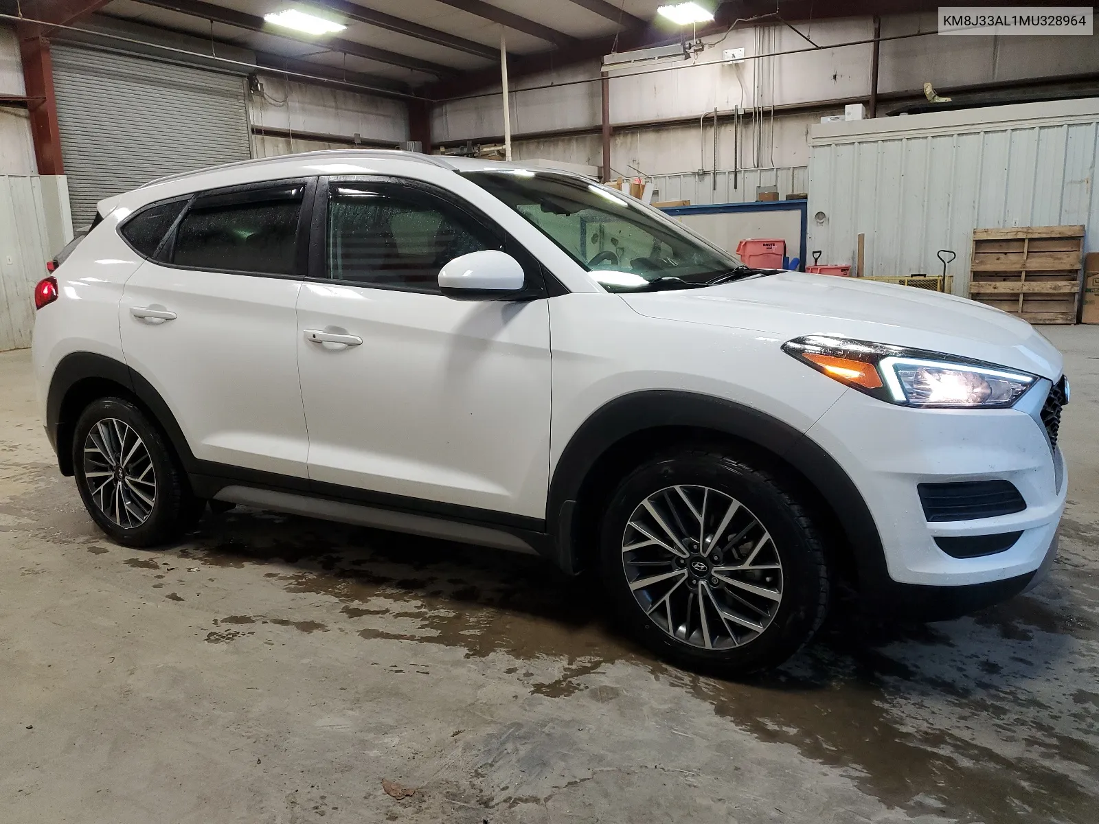 2021 Hyundai Tucson Limited VIN: KM8J33AL1MU328964 Lot: 59706944