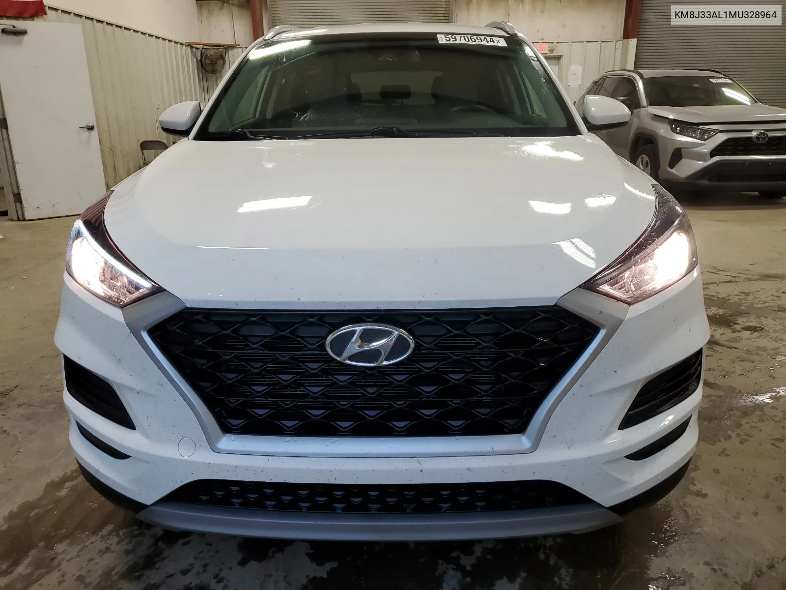 2021 Hyundai Tucson Limited VIN: KM8J33AL1MU328964 Lot: 59706944