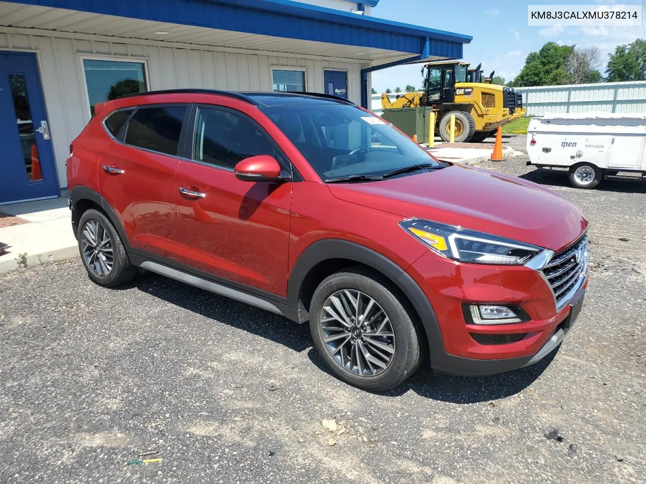 2021 Hyundai Tucson Limited VIN: KM8J3CALXMU378214 Lot: 60481144