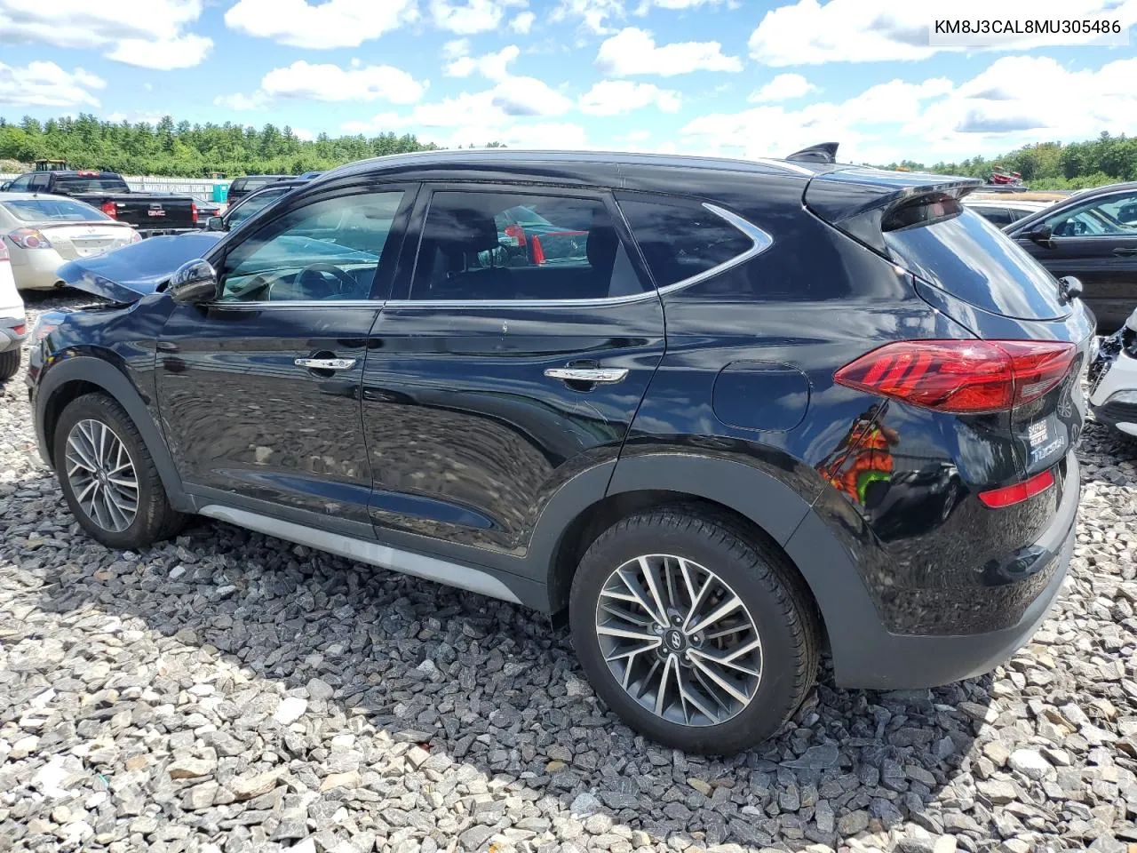 2021 Hyundai Tucson Limited VIN: KM8J3CAL8MU305486 Lot: 60995954