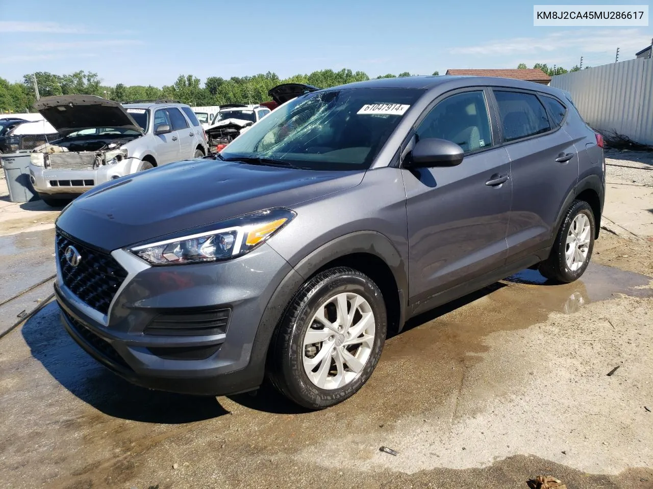 2021 Hyundai Tucson Se VIN: KM8J2CA45MU286617 Lot: 61047914