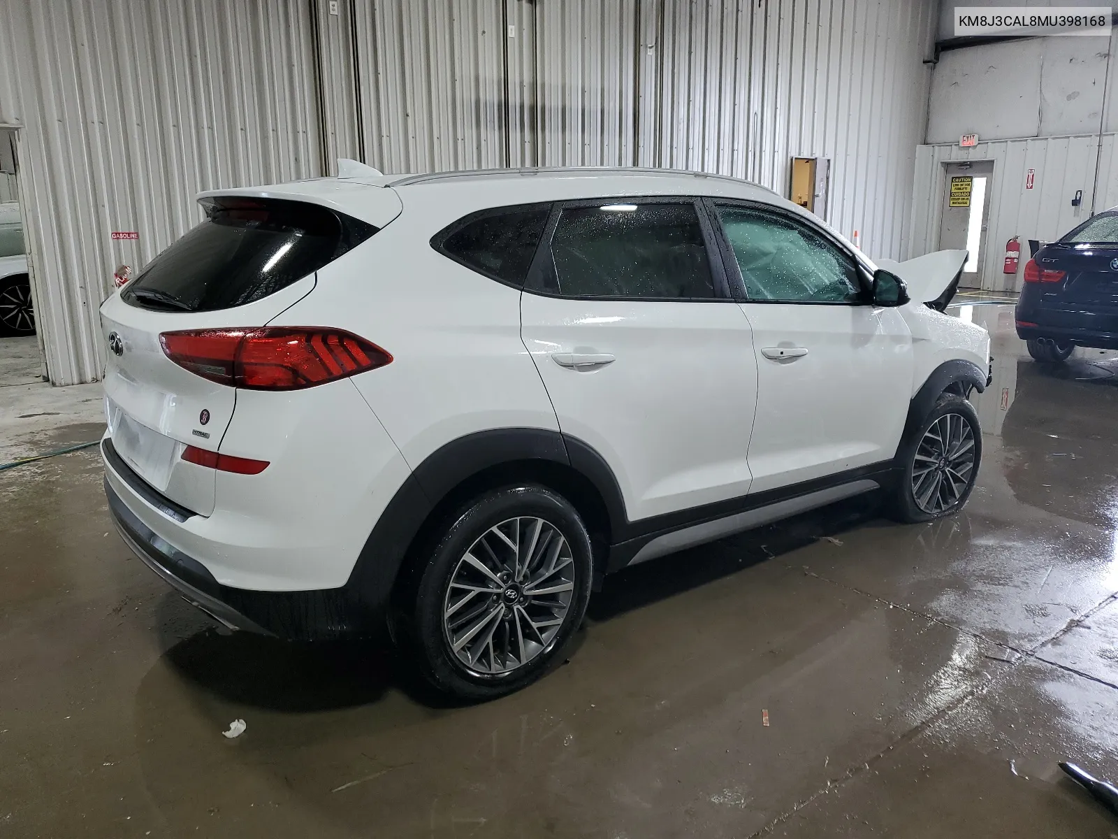 2021 Hyundai Tucson Limited VIN: KM8J3CAL8MU398168 Lot: 63203854