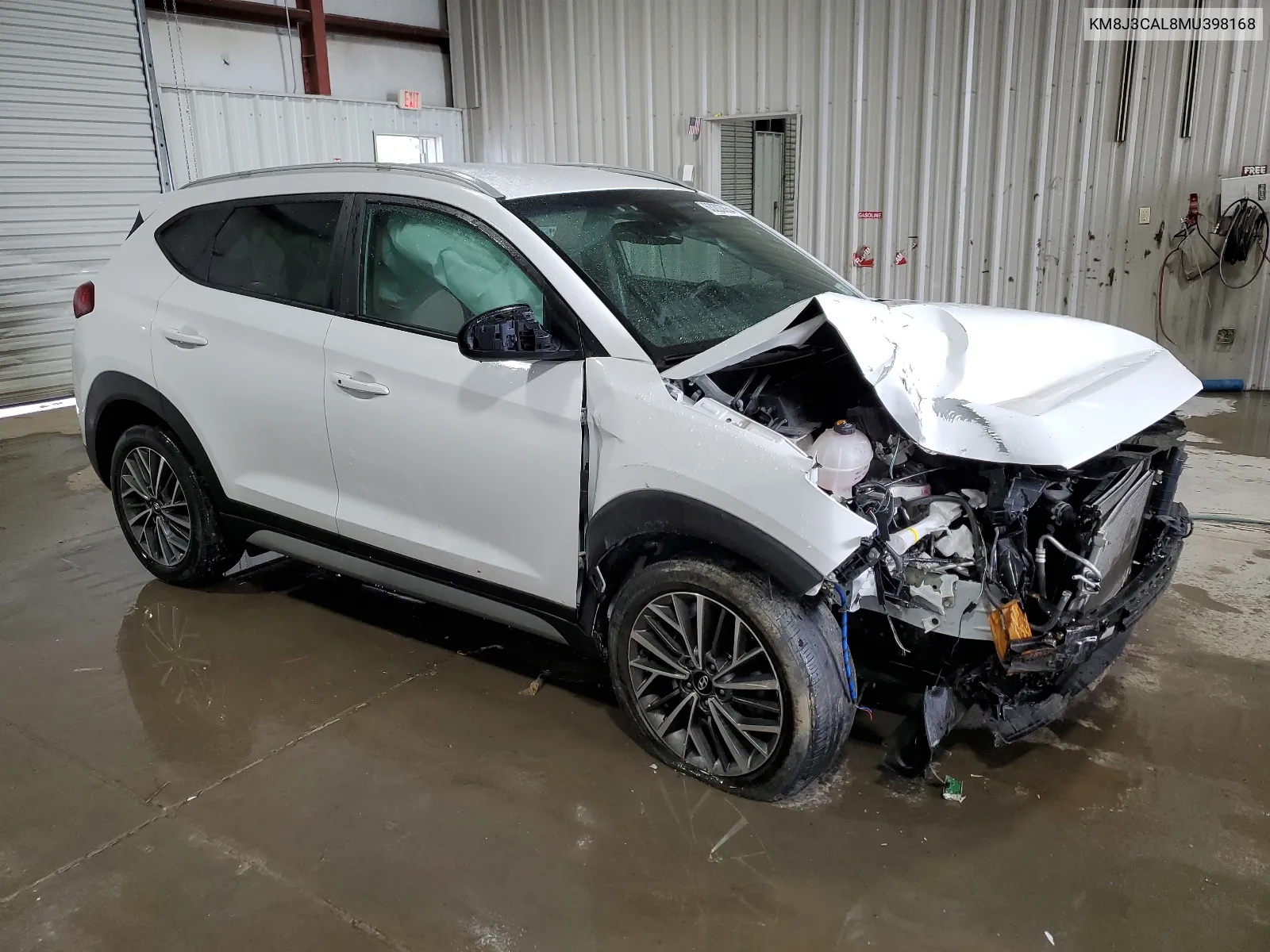 2021 Hyundai Tucson Limited VIN: KM8J3CAL8MU398168 Lot: 63203854