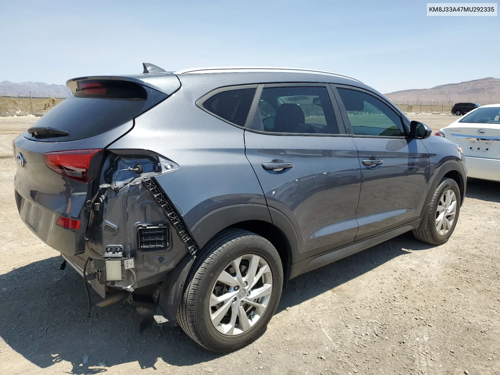 2021 Hyundai Tucson Limited VIN: KM8J33A47MU292335 Lot: 65247624