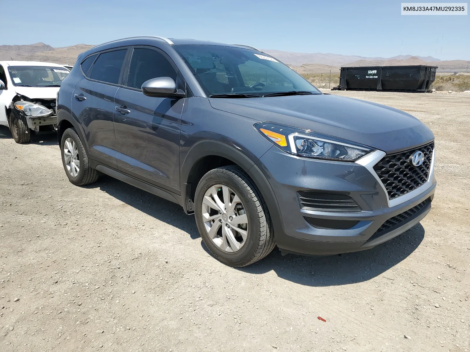 2021 Hyundai Tucson Limited VIN: KM8J33A47MU292335 Lot: 65247624