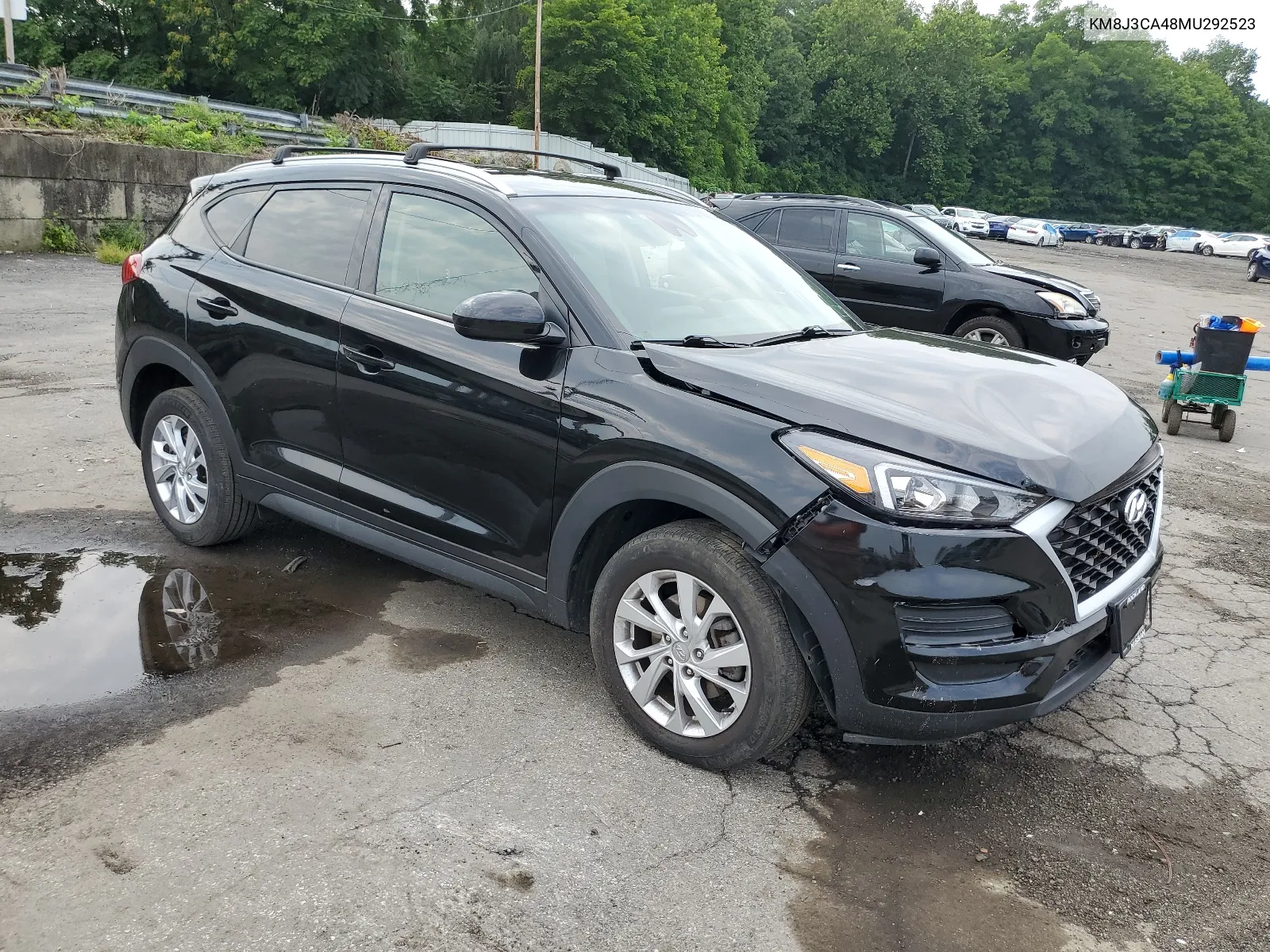 2021 Hyundai Tucson Limited VIN: KM8J3CA48MU292523 Lot: 65383824