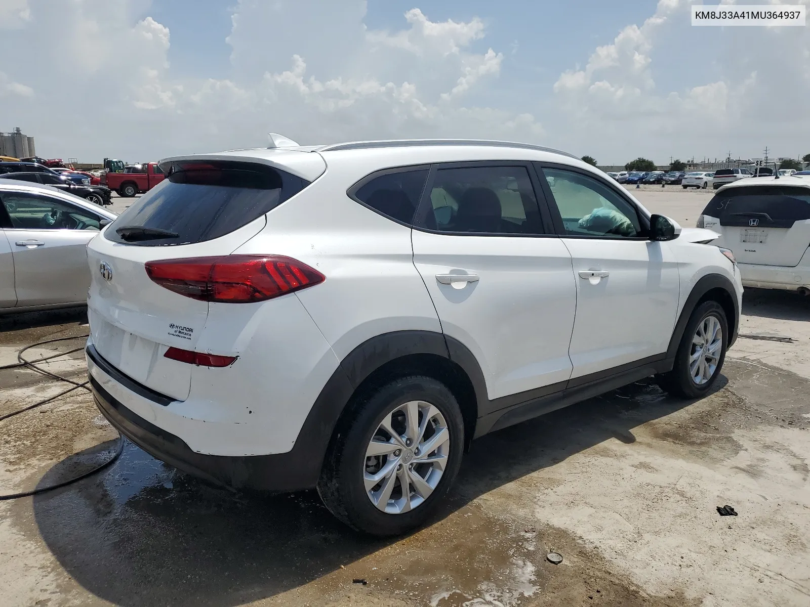 2021 Hyundai Tucson Limited VIN: KM8J33A41MU364937 Lot: 65469354