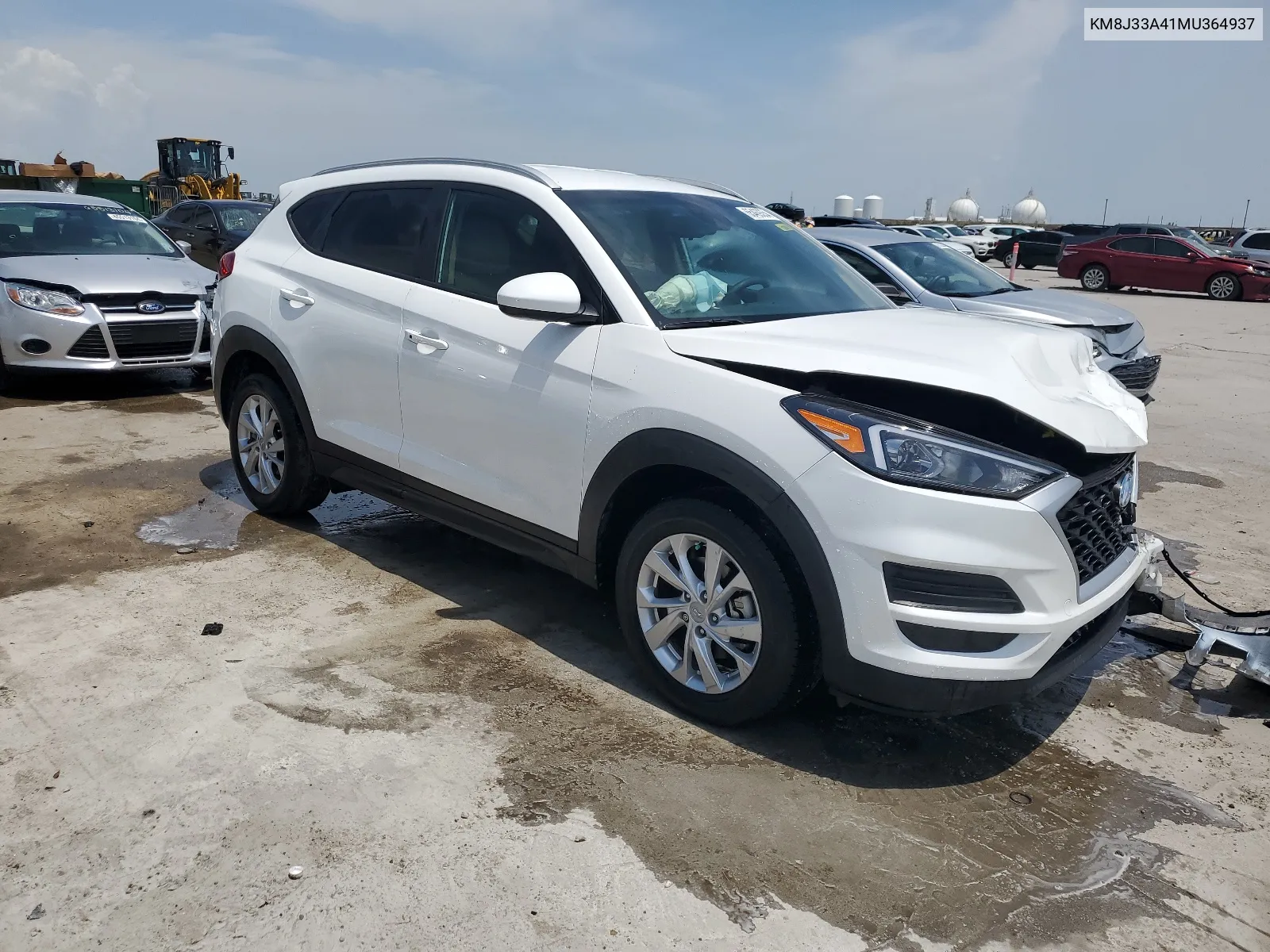 2021 Hyundai Tucson Limited VIN: KM8J33A41MU364937 Lot: 65469354