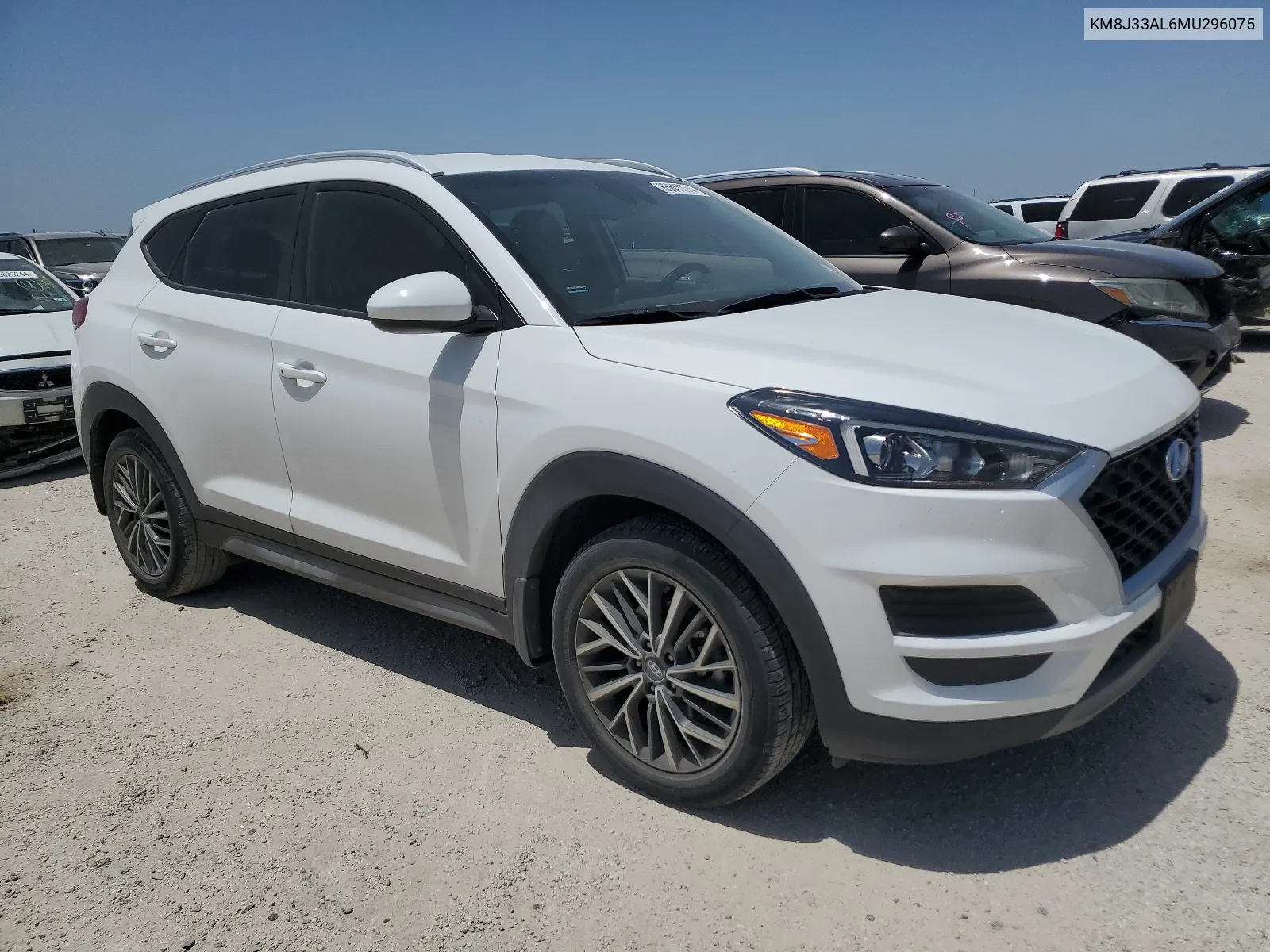 2021 Hyundai Tucson Limited VIN: KM8J33AL6MU296075 Lot: 65645774