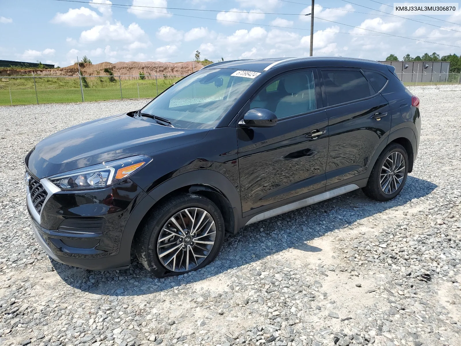 2021 Hyundai Tucson Limited VIN: KM8J33AL3MU306870 Lot: 67098424