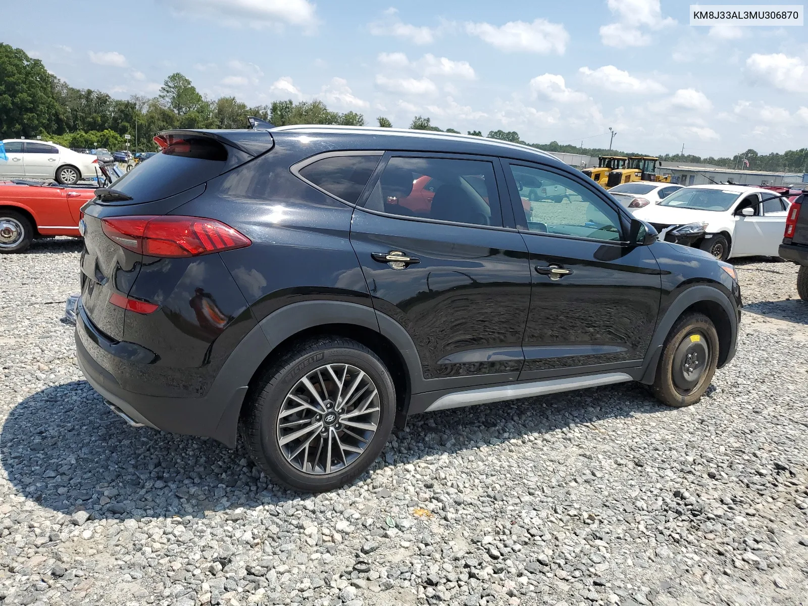 2021 Hyundai Tucson Limited VIN: KM8J33AL3MU306870 Lot: 67098424