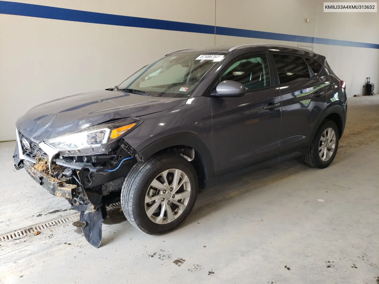 2021 Hyundai Tucson Limited VIN: KM8J33A4XMU313632 Lot: 67486764