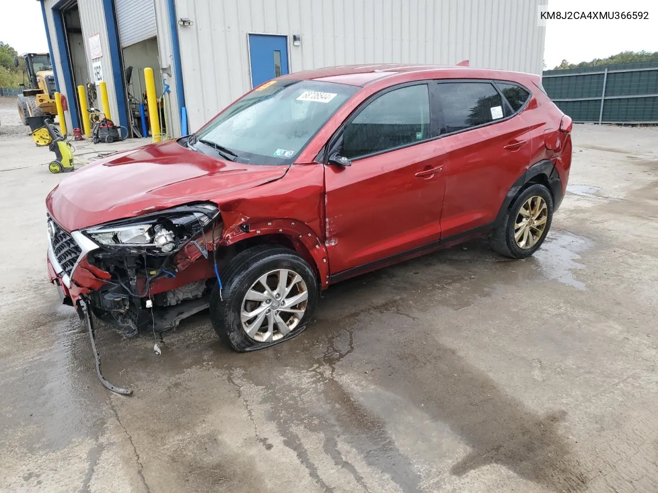 2021 Hyundai Tucson Se VIN: KM8J2CA4XMU366592 Lot: 68708544