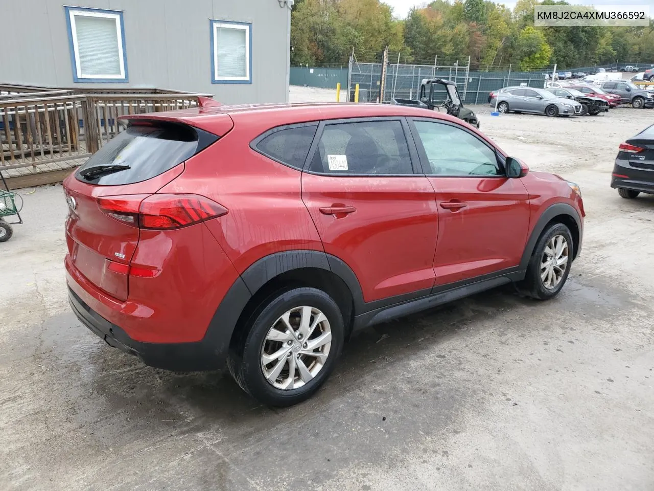 2021 Hyundai Tucson Se VIN: KM8J2CA4XMU366592 Lot: 68708544