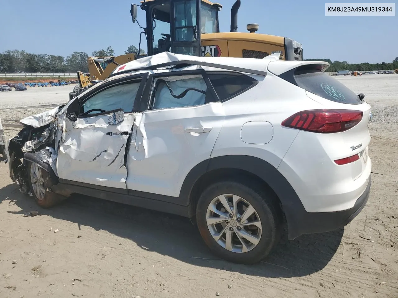 2021 Hyundai Tucson Se VIN: KM8J23A49MU319344 Lot: 69241544