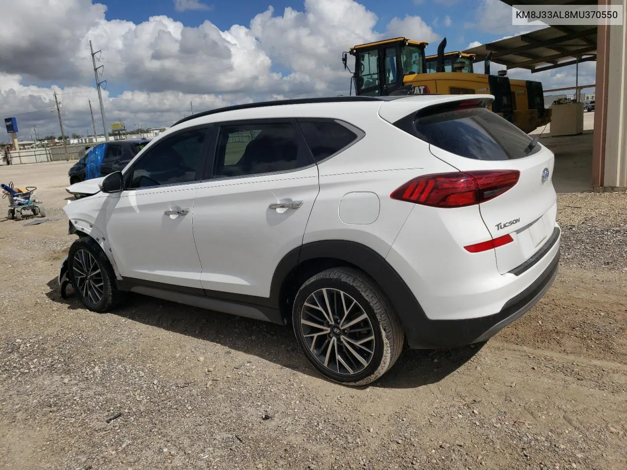 2021 Hyundai Tucson Limited VIN: KM8J33AL8MU370550 Lot: 69634174