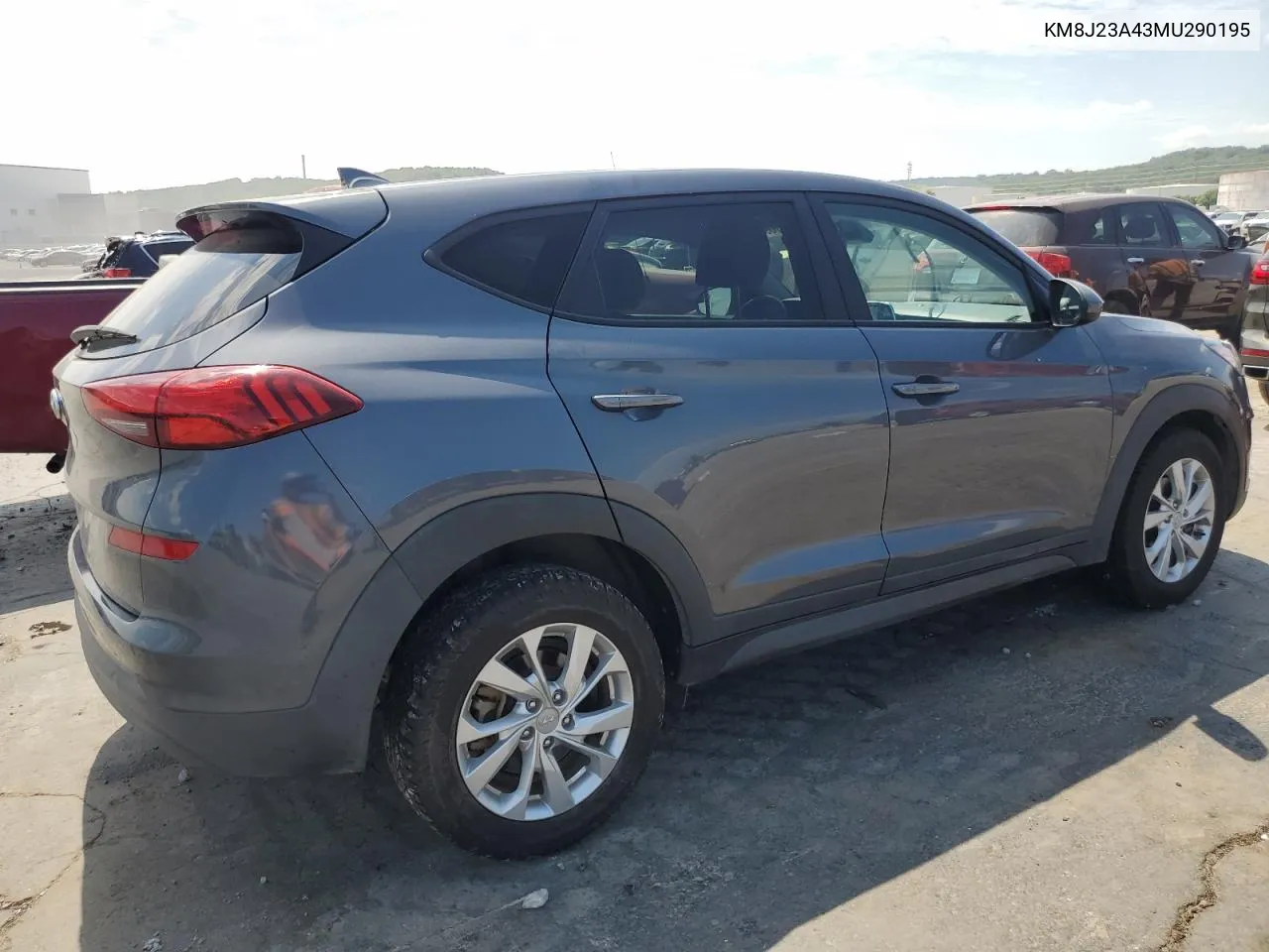 2021 Hyundai Tucson Se VIN: KM8J23A43MU290195 Lot: 70390034