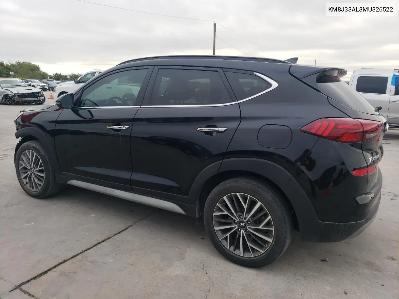 2021 Hyundai Tucson Limited VIN: KM8J33AL3MU326522 Lot: 71224514