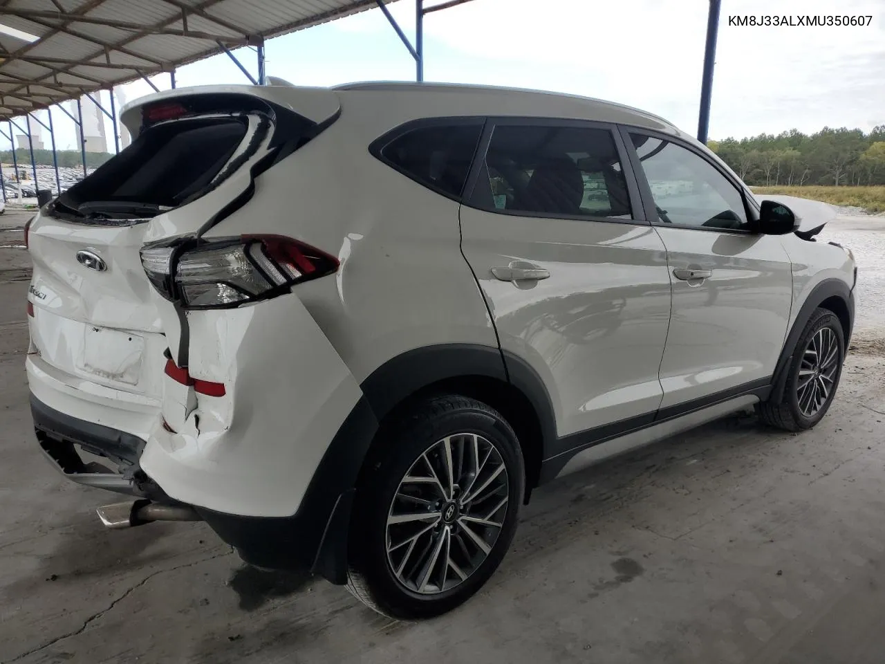 2021 Hyundai Tucson Limited VIN: KM8J33ALXMU350607 Lot: 71602744