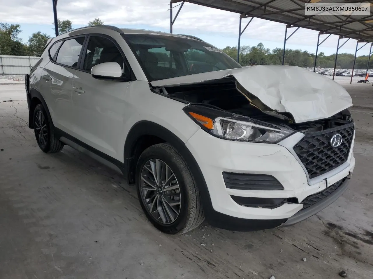 2021 Hyundai Tucson Limited VIN: KM8J33ALXMU350607 Lot: 71602744