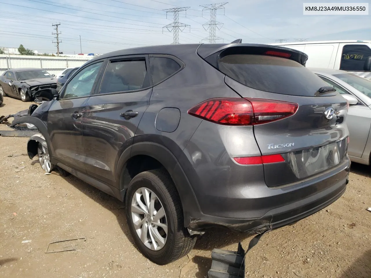 2021 Hyundai Tucson Se VIN: KM8J23A49MU336550 Lot: 71642564