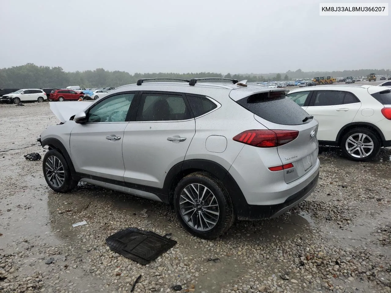 2021 Hyundai Tucson Limited VIN: KM8J33AL8MU366207 Lot: 71643474