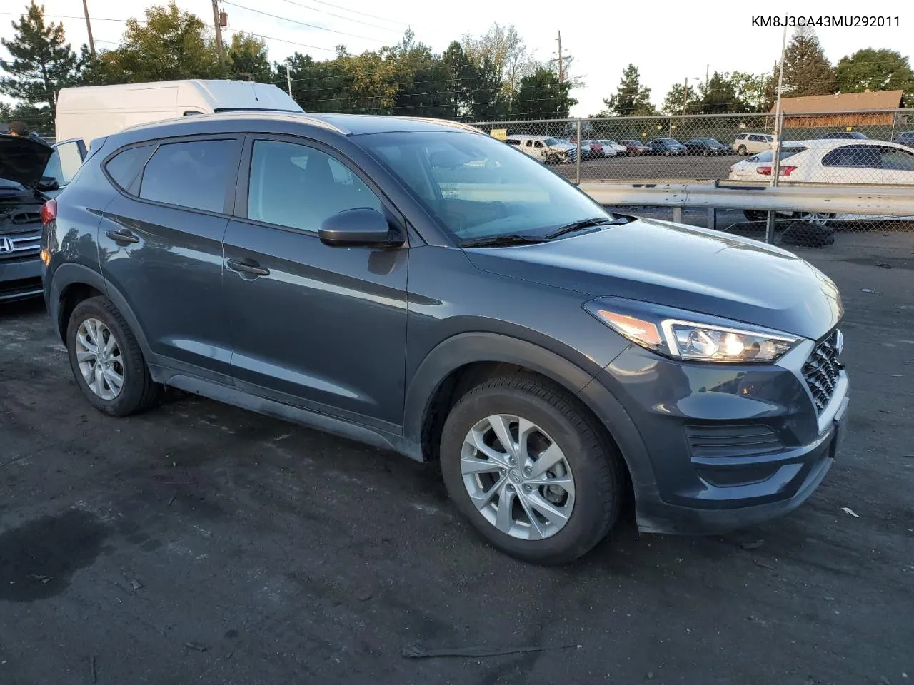 2021 Hyundai Tucson Limited VIN: KM8J3CA43MU292011 Lot: 71756404