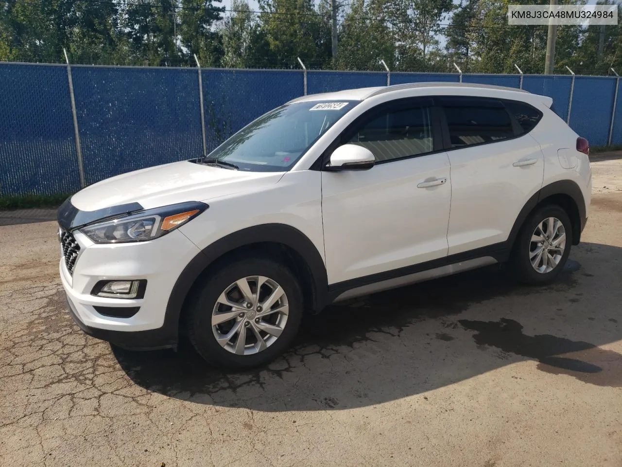 2021 Hyundai Tucson Limited VIN: KM8J3CA48MU324984 Lot: 71912584