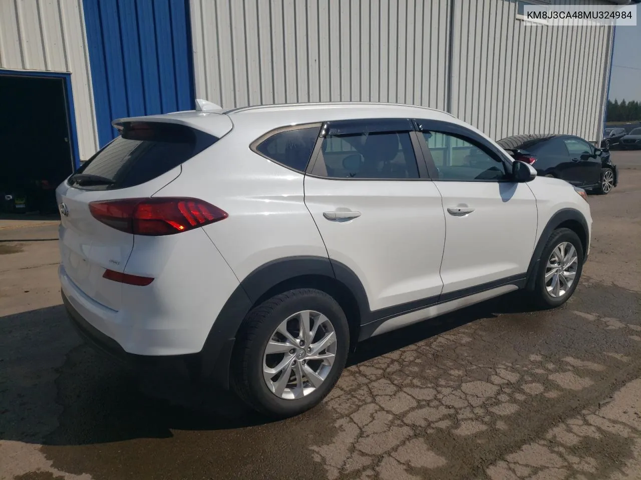 2021 Hyundai Tucson Limited VIN: KM8J3CA48MU324984 Lot: 71912584