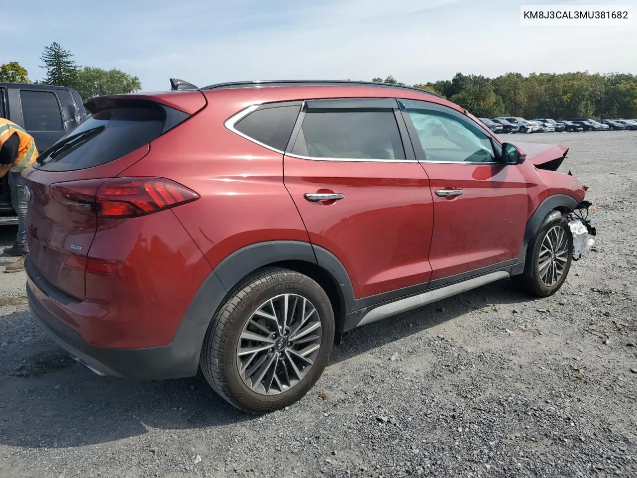 2021 Hyundai Tucson Limited VIN: KM8J3CAL3MU381682 Lot: 71920154