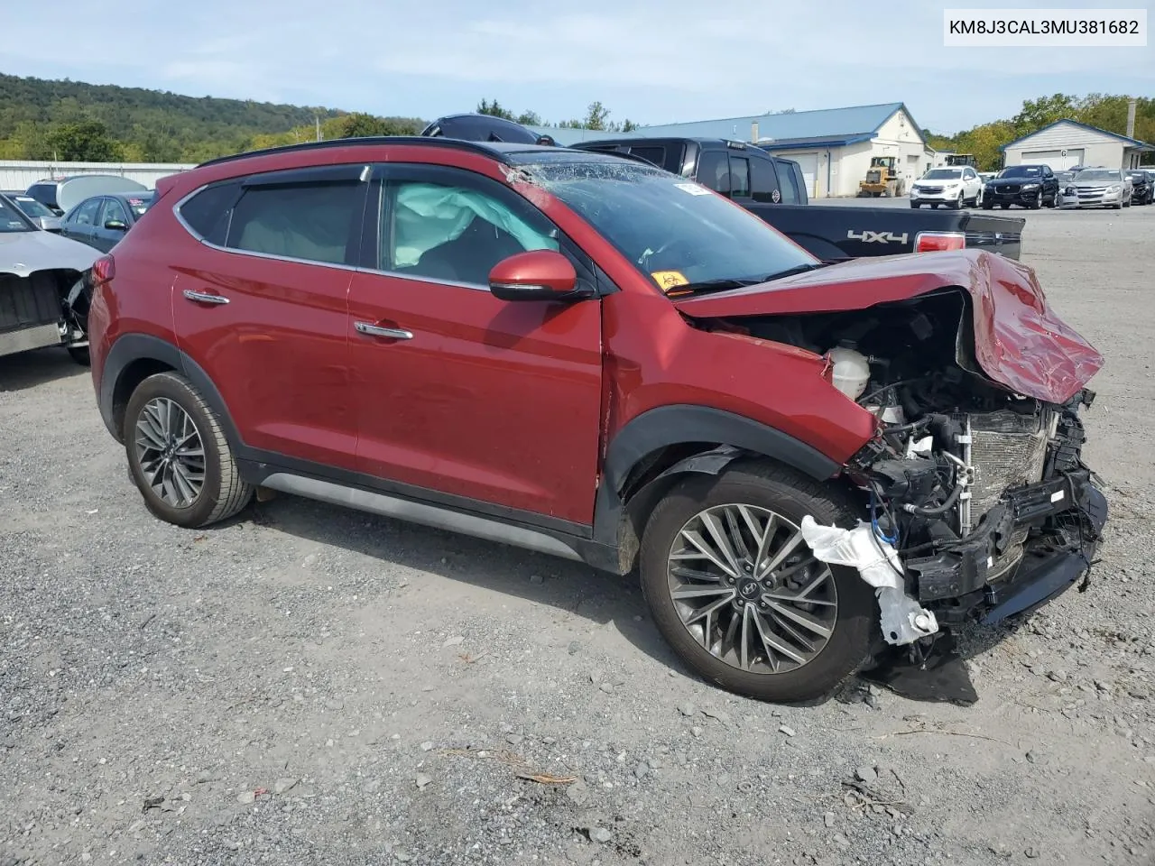 2021 Hyundai Tucson Limited VIN: KM8J3CAL3MU381682 Lot: 71920154