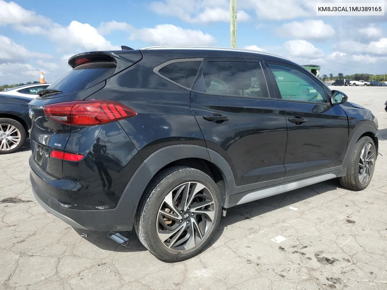 2021 Hyundai Tucson Limited VIN: KM8J3CAL1MU389165 Lot: 72449324