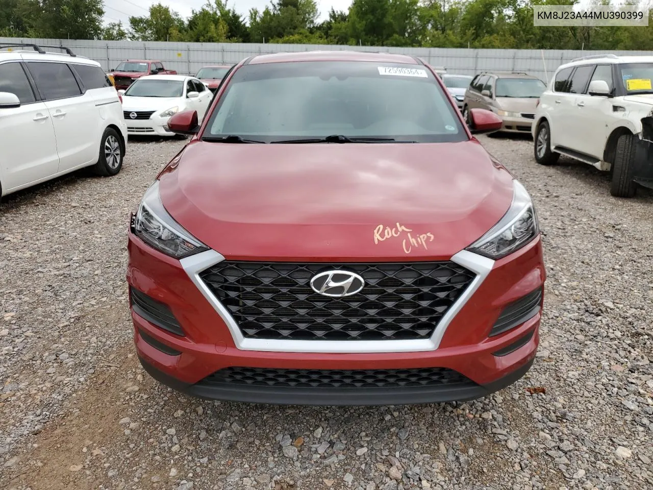 2021 Hyundai Tucson Se VIN: KM8J23A44MU390399 Lot: 72590364